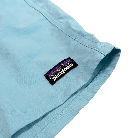 Patagonia Women's Skype Blue Baggies Shorts - 5" Inseam | Size Medium - Picture 2 of 6